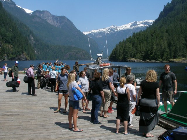 Boat day on inner dock.